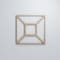 Ekena Millwork Small Marion Decorative Fretwork Wood Wall Panels, Hickory, 11 3/8"W x 11 3/8"H x 3/8"T WALW12X12X0375MARHI - alternate 3